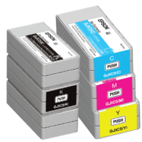Factory Replacement Ink Cartridges for Epson Colorworks C831 - Full Set