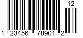 UPC2 Barcode