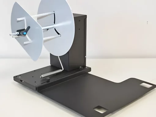 rewinder with plate