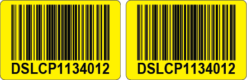 Pacific Barcode´s LPN Labels – Twin