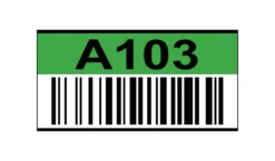 Magnetic Warehouse Labels