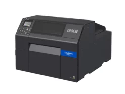 Side view of Epson C6500A label printer