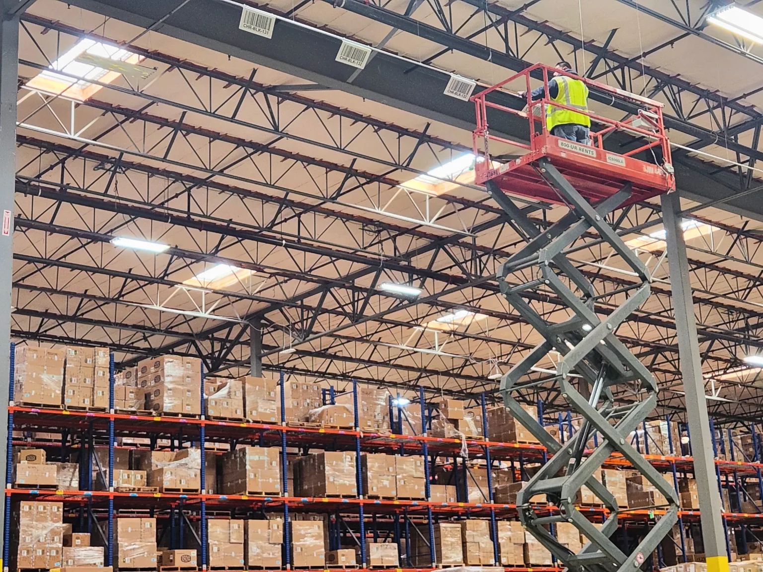 installing retro reflective signs