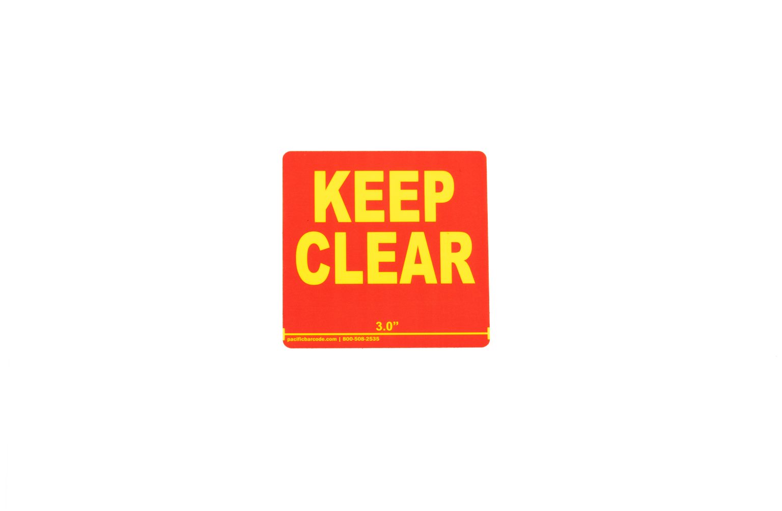 keep-clear-label-3in