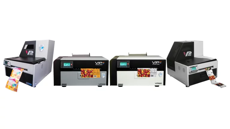 vipcolor label printers next to each other