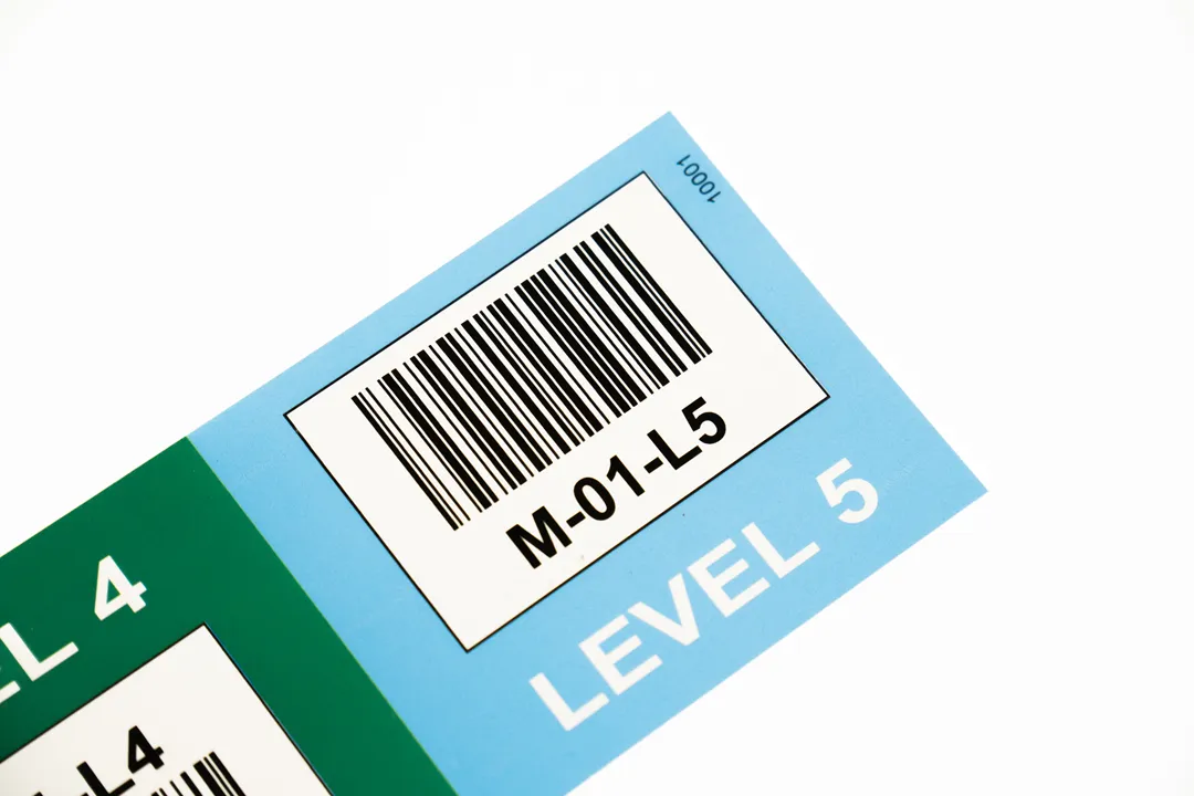 warehouse labels with different colors02