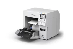 epson colorworks CW-D3800 left opened