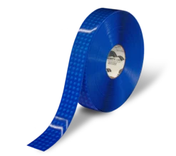 Mighty Line 2" Blue Brick Safety Floor Tape - 100' Roll