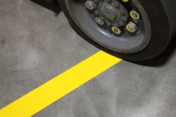 Mighty Line 1" Yellow Solid Color Tape - 50' Roll