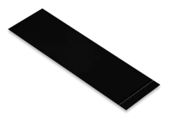 Mighty Line, Black, 2" by 10" Segments, Peel and Stick 10" Strips. 100 PK.