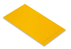 Mighty Line, Yellow, 4" by 10" Segments, Peel and Stick 10" Strips. 100PK.