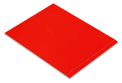 Mighty Line, Red, 6" by 10" Segments, Peel and Stick 10" Strips. 100PK.