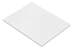 Mighty Line, White, 6" by 10" Segments, Peel and Stick 10" Strips. 100PK.