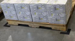 Mighty Line 4" Wide Solid BLACK 8" Long Angle - Pack of 50