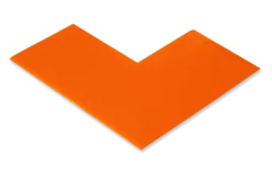 Mighty Line 3" Wide Solid ORANGE Angle - Pack of 100