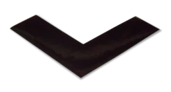 Mighty Line 2" Wide Solid BLACK Angle - Pack of 100