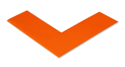 Mighty Line 2" Wide Solid ORANGE Angle - Pack of 100