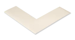 Mighty Line 2" Wide Solid WHITE Angle - Pack of 100
