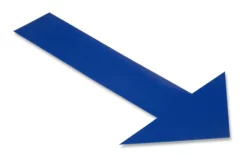 Mighty Line, Blue, Arrow, 10" by 6", pack of 50