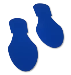 Mighty Line Solid Colored BLUE 9.5"W Footprint - Pack of 50