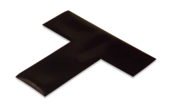 Mighty Line 2" Wide Solid BLACK T - Pack of 100