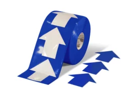 Mighty Line 5.5" Wide Solid Blue Arrow Roll 200 Arrows
