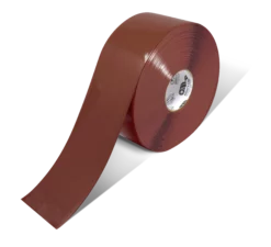 Mighty Line 4" BROWN Solid Color Tape - 100' Roll