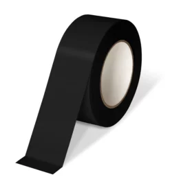 Black FlexLine Temporary Flagging Tape - 6mil Thick, 2" Wide, 36 Yards Long