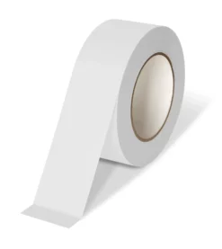 White FlexLine Temporary Flagging Tape - 6mil Thick, 2" Wide, 36 Yards Long