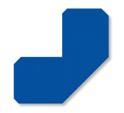 Mighty Line 2" Blue Half Angle - Pack of 100