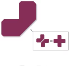 Mighty Line 2" Purple Half Angle - Pack of 100
