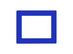 Mighty Line Shield Label Protectors, Blue, 12.5" x 15" (8.5"x11" window), 20 PK