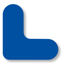 Mighty Line 3/4" Wide Solid Blue Mini Corner Pack of 108