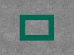 Mighty Line Shield Label Protectors, Green, 9.5" x 12.5" (5.5"x8.5" window), 20 PK