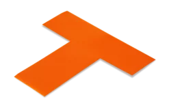 Mighty Line 2" Wide Solid ORANGE T - Pack of 100