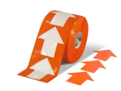 Mighty Line 5.5" Wide Solid Orange Arrow Roll 200 Arrows