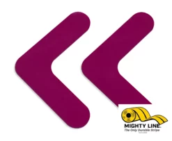 Purple Mighty Line 1" Solid Color Rounded Angles. 100PK.