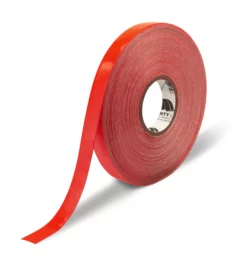 Mighty Line 1" Red Solid Color Tape - 50' Roll