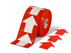 Mighty Line 4" Red Arrow Pop Out Tape,280 PCS