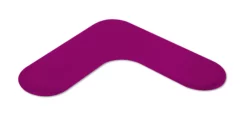 Purple Mighty Line 2" Solid Color Rounded Angles. 100PK.