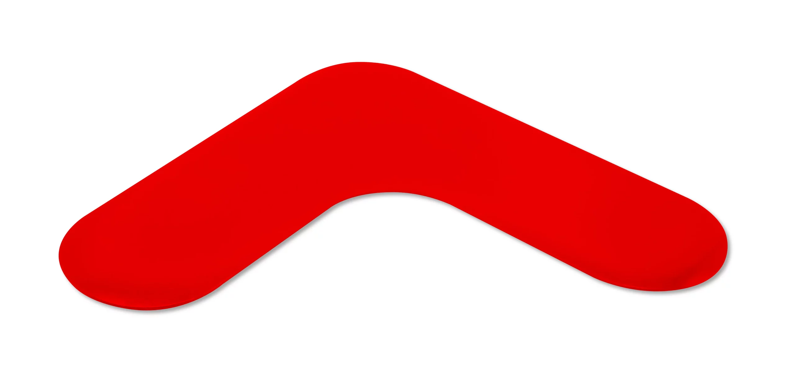 Red Mighty Line 2" Solid Color Rounded Angles. 100PK.