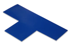 Mighty Line 3" Wide Solid BLUE T - Pack of 100