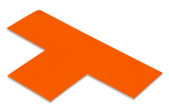 Mighty Line 3" Wide Solid ORANGE T - Pack of 100