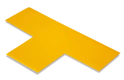 Mighty Line 3" Wide Solid YELLOW T - Pack of 100