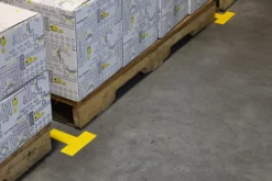 Mighty Line 3" Wide Solid YELLOW T - Pack of 100