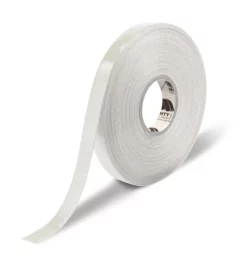 Mighty Line 1" White Solid Color Tape - 50' Roll