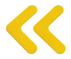 Yellow Mighty Line 1" Solid Color Rounded Angles. 100PK.