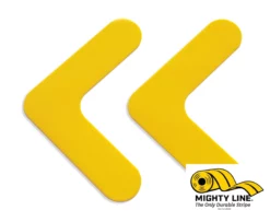 Yellow Mighty Line 1" Solid Color Rounded Angles. 100PK.