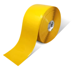 Mighty Line 6" YELLOW Solid Color Tape - 100' Roll