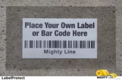 Mighty Line Label Protectors - 6"x10" W - Pack of 100